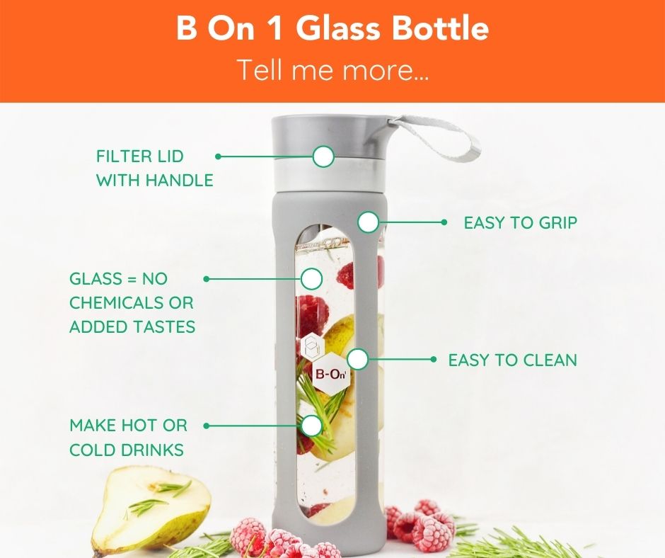 Why should I drink from a glass water bottle? – B On 1